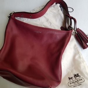 Coach Burgundy Purse